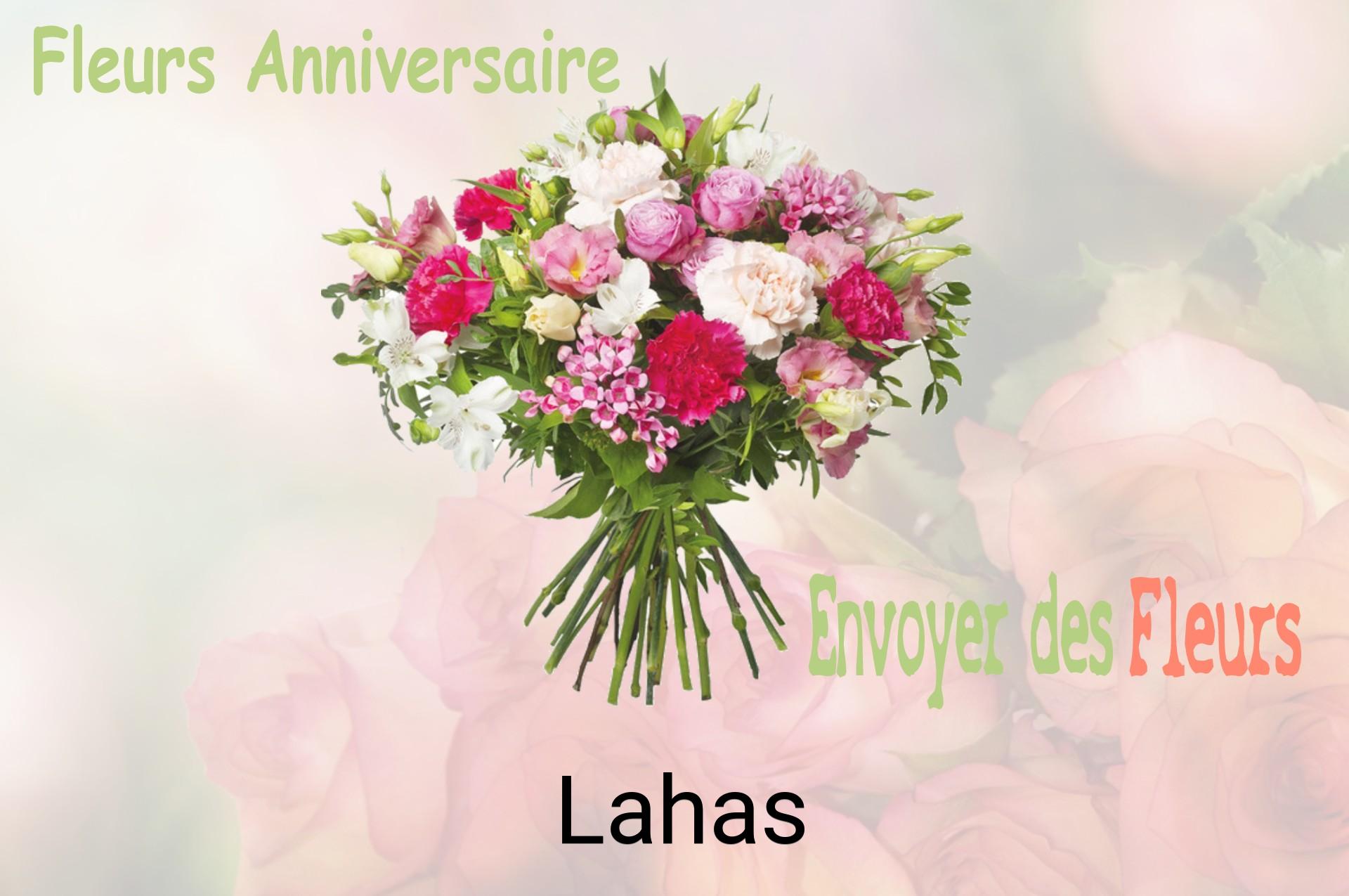 Bouquet de fleurs d’anniversaire livré à Lahas